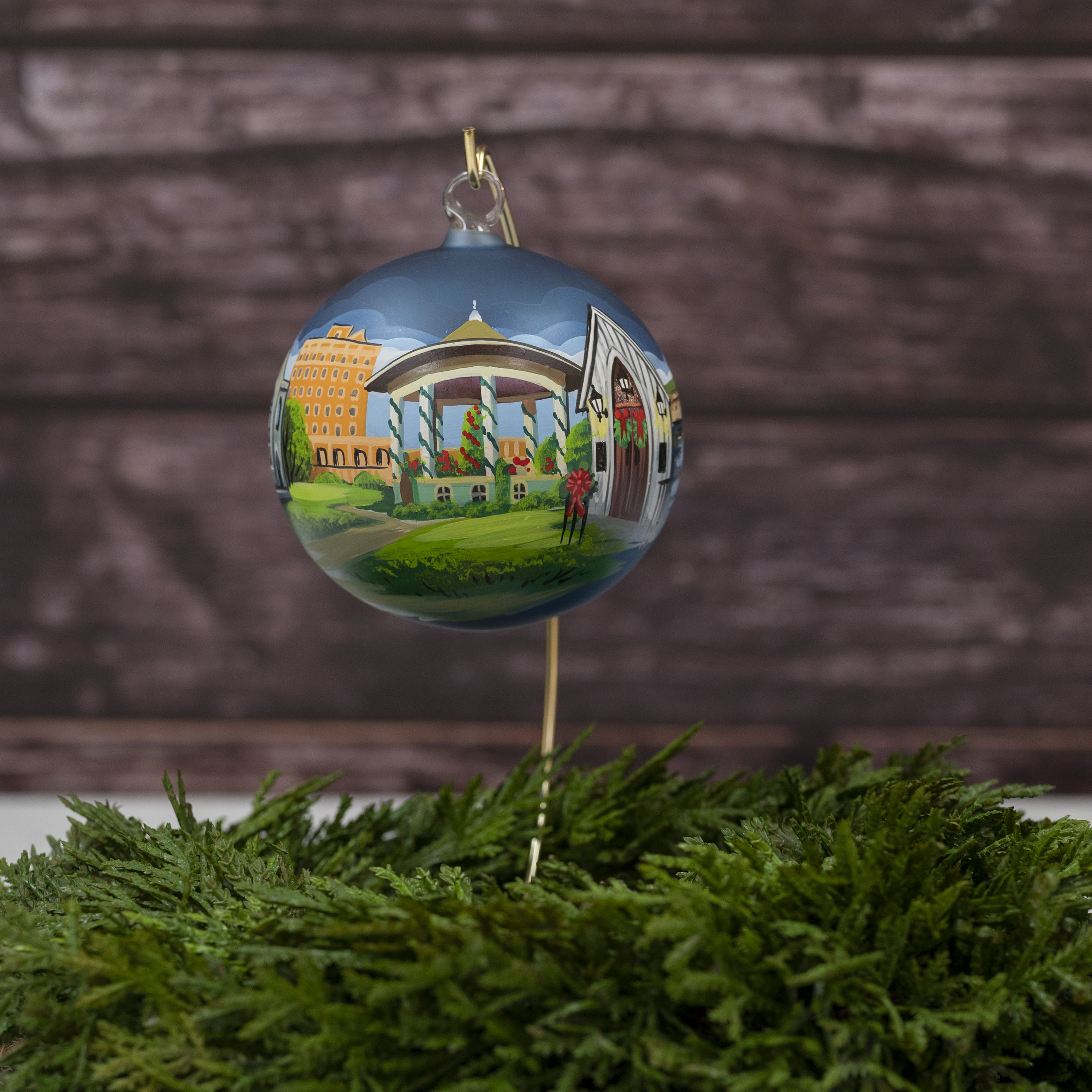 Fort Monroe Collage Heirloom Ornament