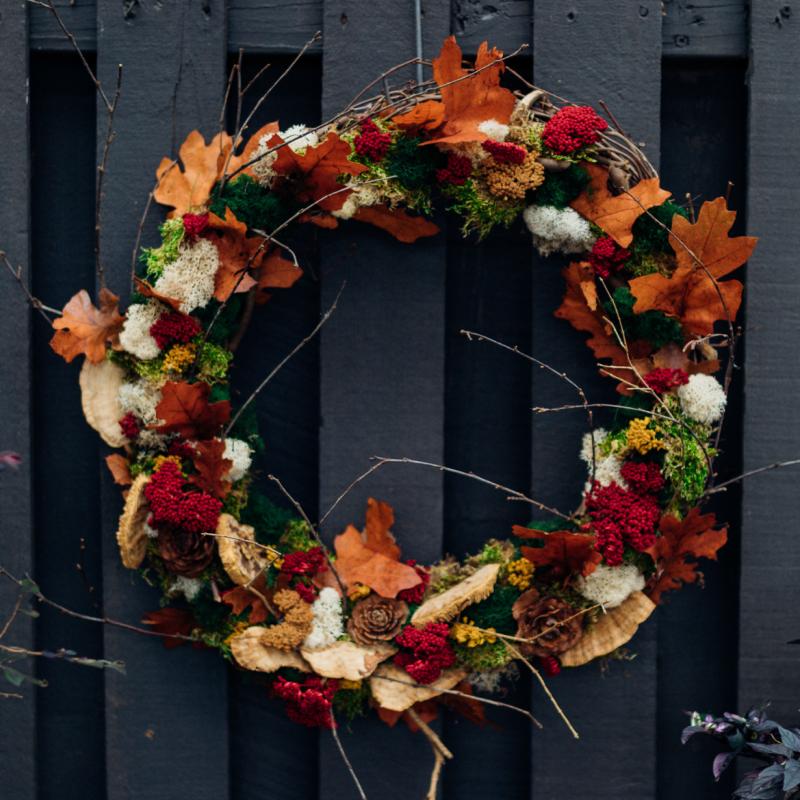 Fall Tea & Wreath Making Workshop